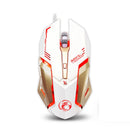 IMICE V8 USB Wired RGB Gaming Mouse 4000DPI Macro Programming 6D Optical Mechannical Computer Gamer Mouse for Laptop PC Computer