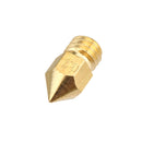 5PCS 3mm/0.2mm Copper MK8 Thread Extruder Nozzle For 3D Printer