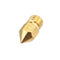 5PCS 3mm/0.2mm Copper MK8 Thread Extruder Nozzle For 3D Printer