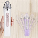 Electric Blackhead Suction Remover 3 Levels Facial Pore Vacuum Cleaner Acne Removal Device with 4 Head