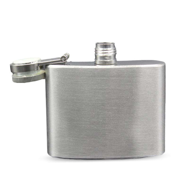 2oz Stainless Steel Pocket Flask Hip Flask Male Small Portable Mini Shot Bottles Whiskey Jug Gifts