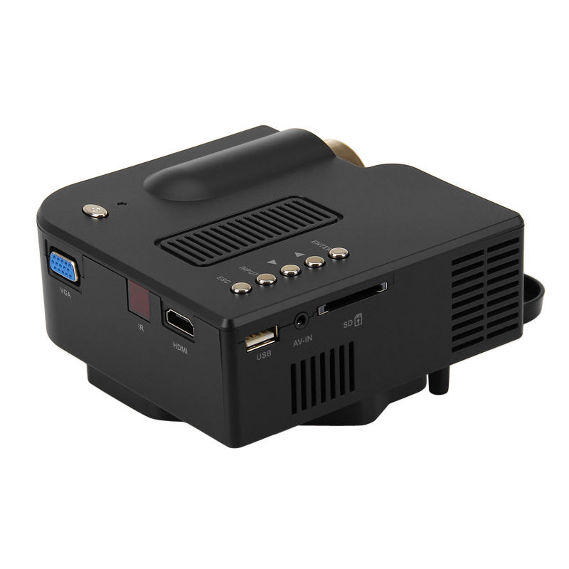 UC28+ Mini Portable LED Projector 48 Lumens 320 x 240 Native Resolution 16:9 Aspect Ratio