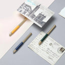 EY-PRODUCTS Time Cow Leather Brass Signing Pen Smooth Writing Pen from XIAOMI YOUPIN