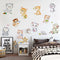 Miico FX1020L Cute Cartoon Cat Stickers Decorative Sticker Wall Stickers Toilet Stickers
