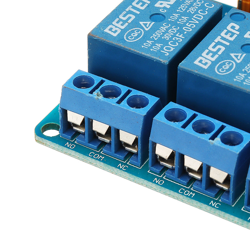 BESTEP 6 Channel 5V Relay Module High And Low Level Trigger