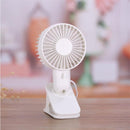 Well Star WT-F5 Mini Clip Fan 120 Degrees Rotation USB Charging Fan Air Cooling Fan Clip Desktop Fan Dual Use Portable Home Student Office Fan