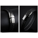 Personality Simple And Versatile Casual Student Style Men's Leather Bracelet