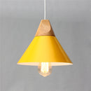 Diameter 25CM Modern Wooden Pendant Ceiling Hanging Lamp Chandelier Kitchen Light Fixture