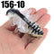 ZANLURE 1PSC 7.5cm Artificial Bait Fishing Lure Insect Rotating Wings Swimbait Fishing Hook