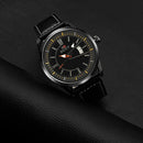 SOXY 0100 Ultra Thin Fashion Style Men Watch Leather Strap Quartz Wristwatches