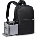 Caden L4 Waterproof Backpack with Padded Bag for DSLR Camera Lens Tripod Laptop