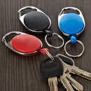 IPRee Outdoor EDC Metal Keychain Ring Multifunction Retractable Anti-Lost Key Ring Buckle Pull Clip