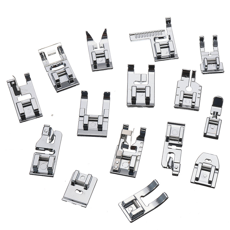 48Pcs Sewing Machine Presser Foot Feet Tool Kit Set Multiple Application