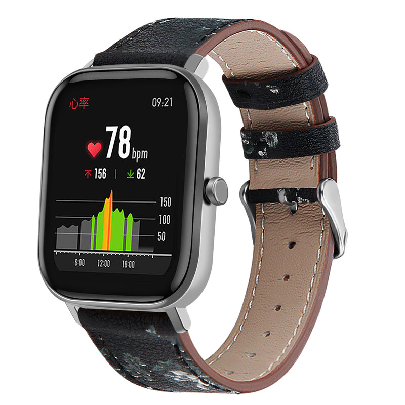 Bakeey 20mm Genuine Leather Watch Band For Amazfit GTS/Bip/Bip Lite Smart Watch