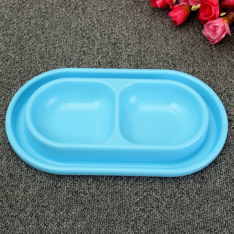 Anti-Ant Pet Puppy Dog Cat Doggie Dish Double Bowl Water Food Feeding Tool