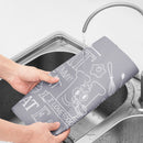 Jordon&Judy 2PCS Rollable Anti-slip PP Placemat from XIAOMI YOUPIN Waterproof Mat Eco-friendly Heat-resistant