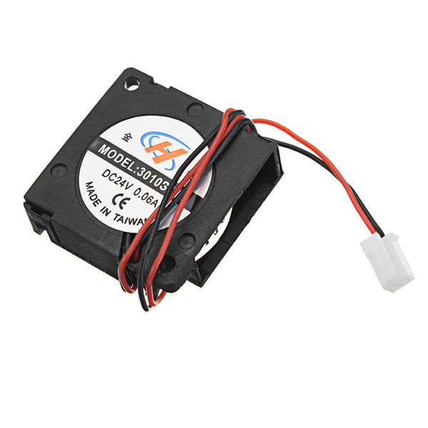 JGAURORA 30*30*10mm Turbo Cooling Fan with Line for 3D Printer