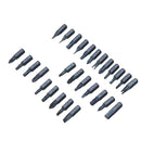Effetool 29pcs Magnetic Bit Set with Tool Box Bit Holder Tips Screwdriver Phillips Hex Torx Screwdriver Bit Tool Kit