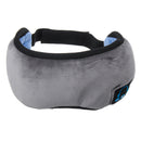Wireless Bluetooth Eye Mask Headphone Earphone Sleeping Music Eye Shades Built-In Speakers Microphone for Home Travel