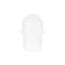 10Pcs Gemstone Essential Oil Bottles Refillable Roll-On Roller Storage Bottle Healing Crystals