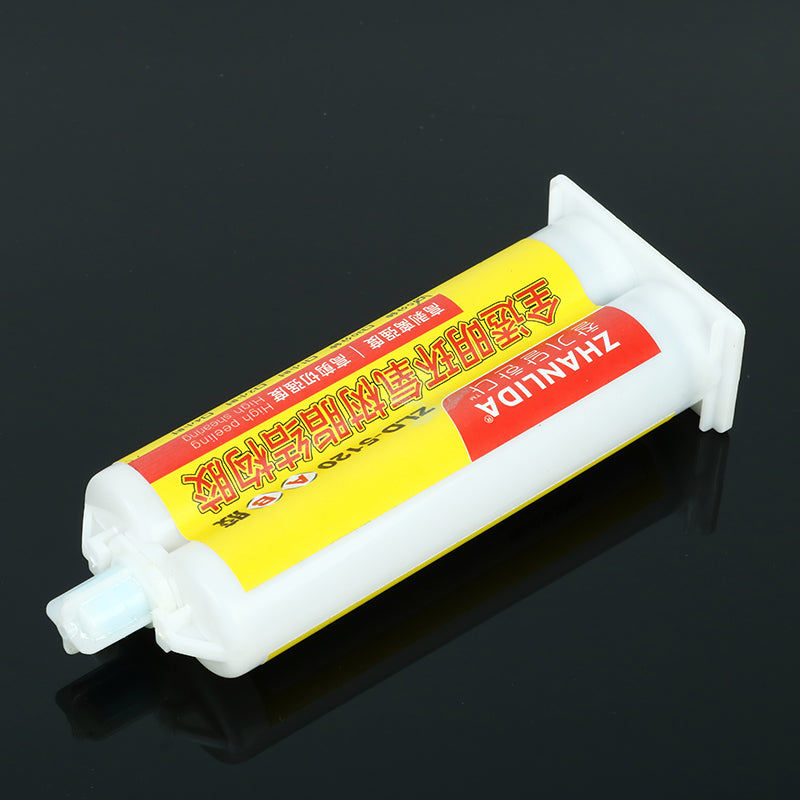 50ml AB Glue Quick Drying Transparent Epoxy Sealant Strong Adhesive for Plastic Ceramic Wood Stone