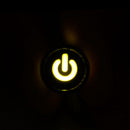 Power Symbol Latching Switch LED Light Push Button SPST