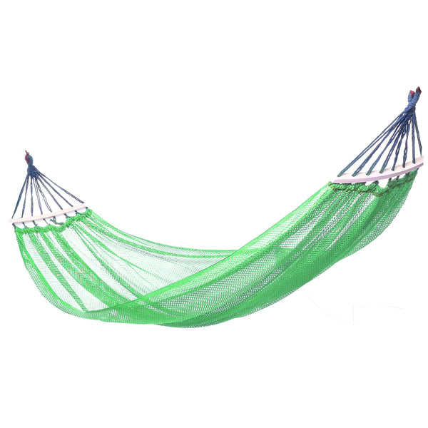 244x130cm Outdoor Hammock Nylon Hanging Swing Bed Outdoor Camping Portable Woven Swing