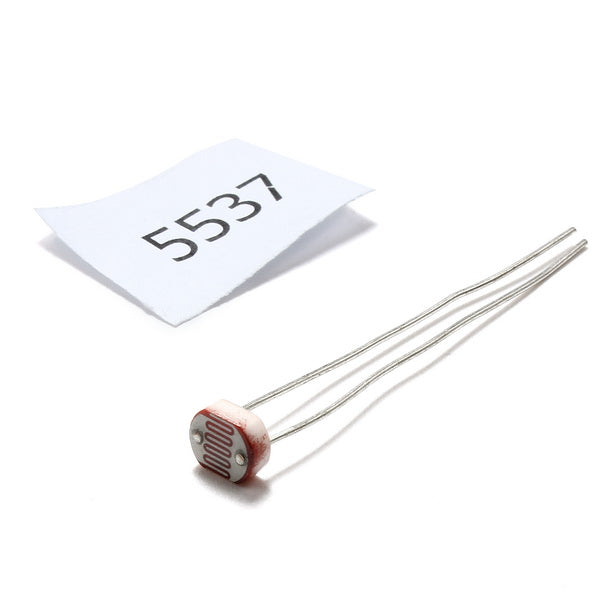 250pcs 5 Values Photoresistance Photosensitive Resistor Pack 5506/5516/5528/5537/5539