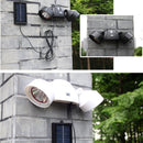 5W Solar Power Dual Head LED Home Security Light PIR Motion Sensor Outdoor Wall Lamp