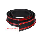 4.9ft/1.5m Universal Car Spoiler Wing Roof Protector Trunk Sper Lip Trim Fit Front