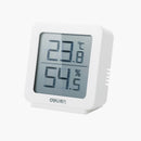 Deli Digital Thermometer Hygrometer LCD Clear Display Standing and Hanging Dual Use