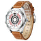 WEIDE UV1701 Unique Design Men Wrist Watch Leather Strap Casual Style Quartz Watch