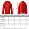 Electric Battery USB Rechargable Heating Heated Coats Jacket Winter Warm For Men Female