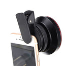 LIEQI LQ-025 2-In-1 Lens Kit 0.6X Wide Angle+15X Macro Camera Lens With Universal Clip