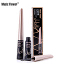 Music Flower Makeup Eyeliner Liquid Long Lasting Waterproof Black Eye Liner