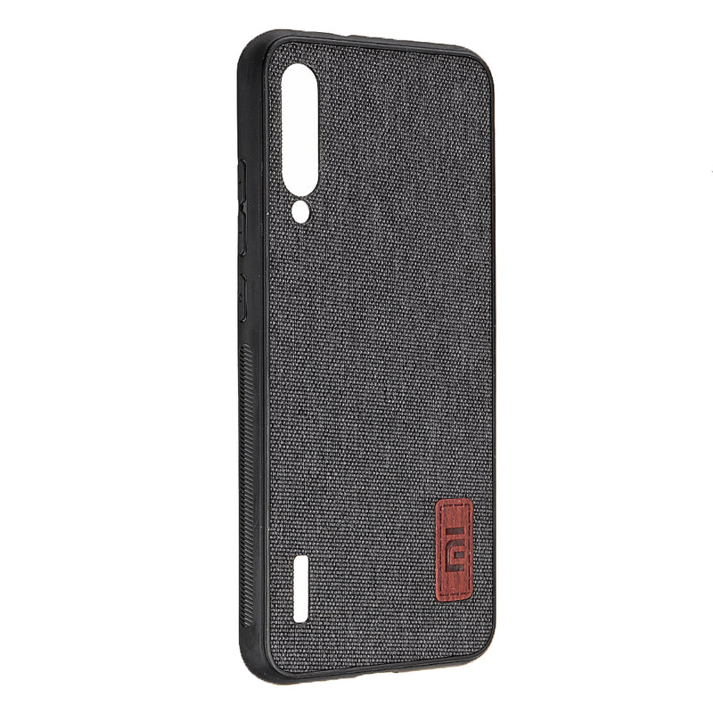 Bakeey Luxury Fabric Splice Soft Silicone Edge Shockproof Protective Case For Xiaomi Mi A3 / Xiaomi Mi CC9e