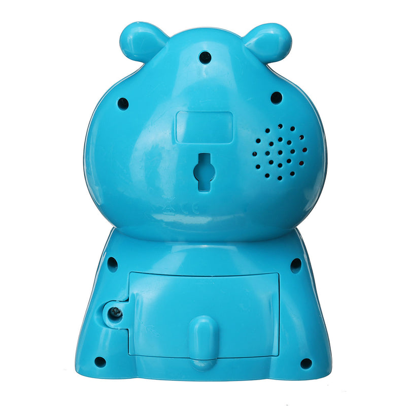 Automatic Electric Bubble Blower Machine Frog Hippo Bath Music Kids Outdoor Toys