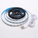 2M Non-Waterproof USB SMD3528 TV Background Computer LED Strip Tape Flexible Light DC5V