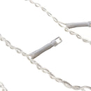 4M*0.6M Waterproof Warm White 96 LED Curtain String Light for Christmas Wedding Holiday Decor AC220V