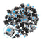 120PCS Pack 3Pin Gateron Clicky Blue Switch Keyboard Switch for Mechanical Gaming Keyboard