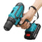 25V Rechargable Lithium Power Dirlls Cordless Electric Drill 2 Speed Adjustment LED Lighting Screw Driver Tool With 1 Or 2 Batteries