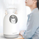 USB 300ml Bear Air Humidifier Mini Touch Induction Quiet Aroma Diffuser Colorful Light For Home Office Car
