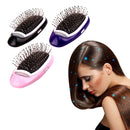 Portable Electric Ionic Hairbrush Takeout Mini Massage 3D Inflatable Hair Brush Comb