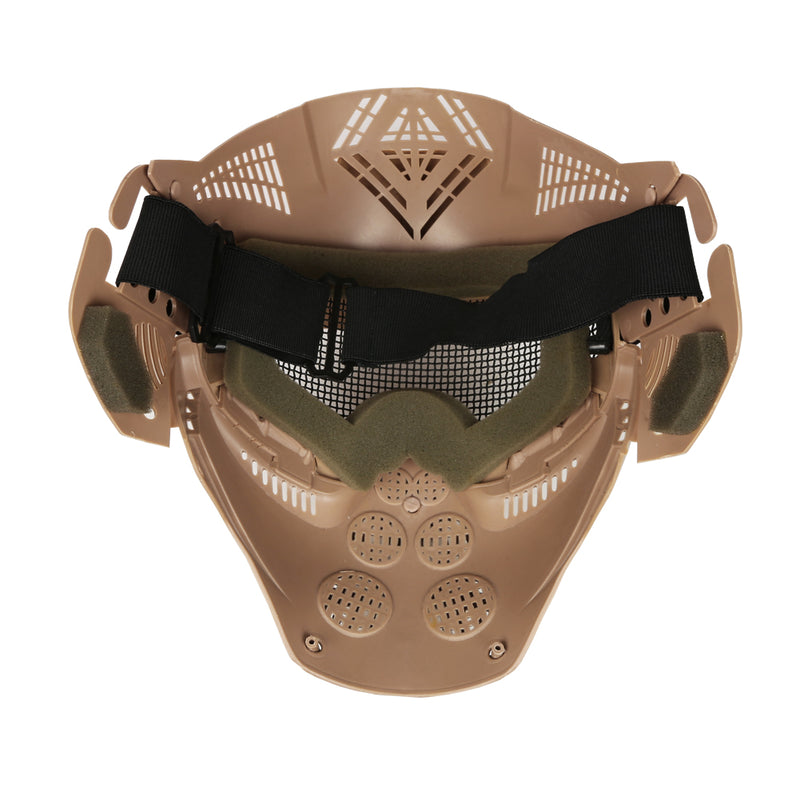 CS Paintball Direct Live Tactical Field Protective Tactical Mask of Granular Material