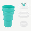 IPRee 350ml Silicone Folding Cup Portable Telescopic Water Drinking Bottle Coffee Mug