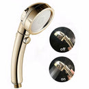 3 In 1 High Pressure Showerhead Handheld Shower Head with ON/Off Pause ON OFF