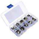 3 x 200pcs 10 Values Transistors Pack Transistor Assortment Kit With Storage Box