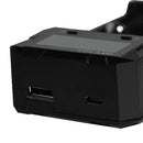 HXY-H2m USB Charging Adjustable Battery Charger 20700/18650 2 Slot USB Charger For Flashlight