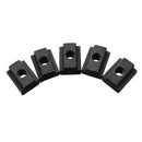 Machifit 10pcs M6 T Slot Nuts Set Black Oxide Finish T-slots Nut For T Track