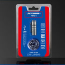 JETbeam Mini-1 TI Titanium XP-G2 130LM USB Rechargeable Mini LED Flashlight